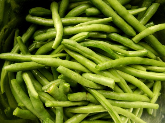 Fresh green beans